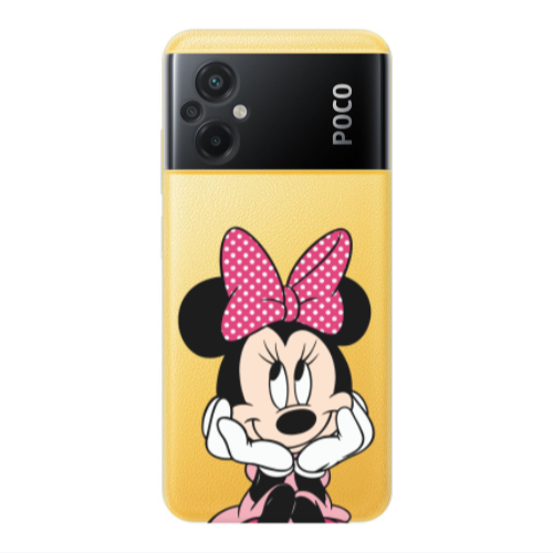 Xiaomi Poco M5 Minnie 2 Transparent Silicone TPU Θήκη