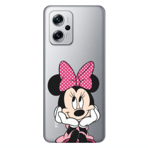 Xiaomi Poco X4 GT Minnie 2 Transparent Silicone TPU Θήκη