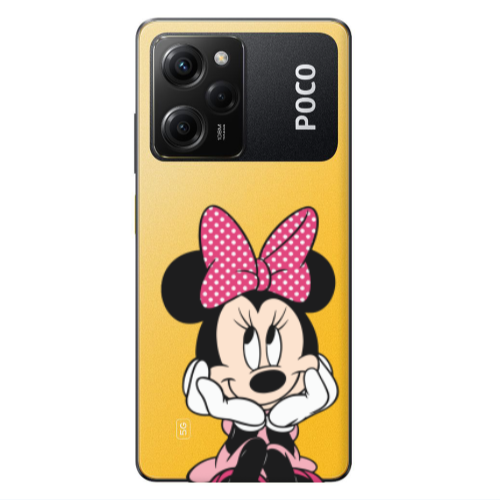 Xiaomi Poco X5 Pro Minnie 2 Transparent Silicone TPU Θήκη