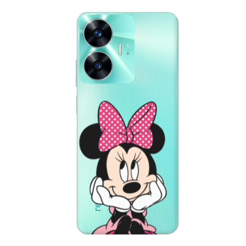 Realme C55 Minnie 2 Transparent Silicone TPU Θήκη
