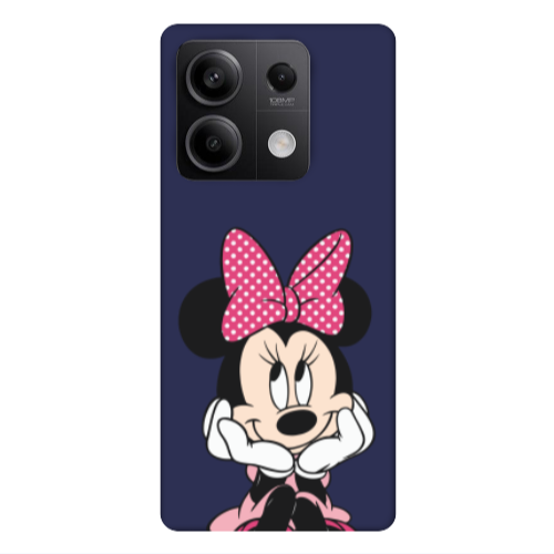 Xiaomi Redmi Note 13Pro 5G Minnie 2 Dark blue Colored Silicone TPU Θήκη