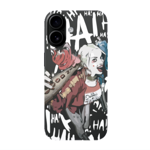 Apple Iphone 16 plus Ha Ha Ha Transparent Silicone TPU Θήκη