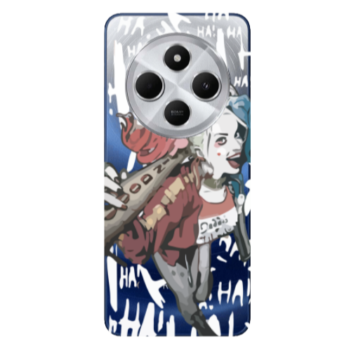 Xiaomi Redmi 14c Ha Ha Ha Transparent Silicone TPU Θήκη