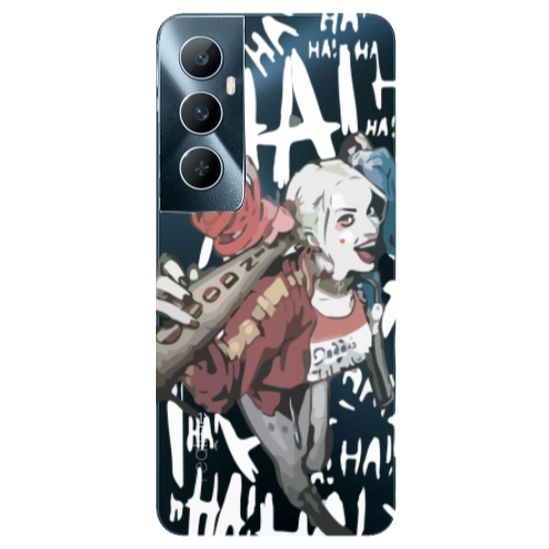 Realme C65 Ha Ha Ha Transparent Silicone TPU Θήκη