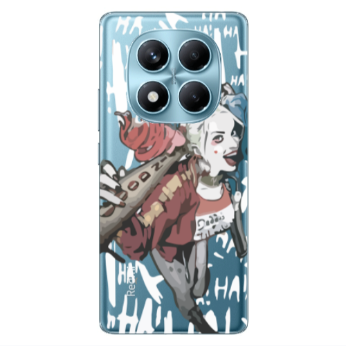 Xiaomi Redmi Note 14 Pro Ha Ha Ha Transparent Silicone TPU Θήκη