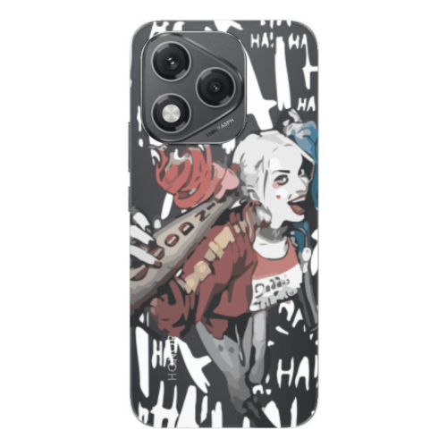 Honor 400 Lite Ha Ha Ha Transparent Silicone TPU Θήκη