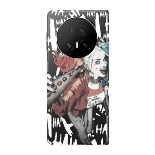 Honor Magic V5 Ha Ha Ha Transparent Silicone TPU Θήκη