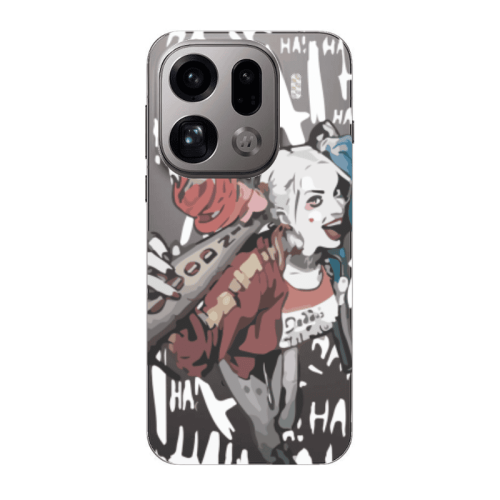 Oppo Find X9 Pro Ha Ha Ha Transparent Silicone TPU Θήκη