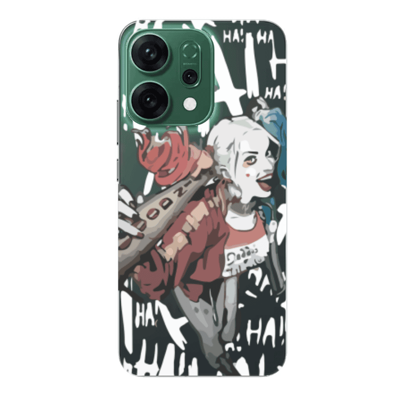 Oppo RENO 14 Ha Ha Ha Transparent Silicone TPU Θήκη