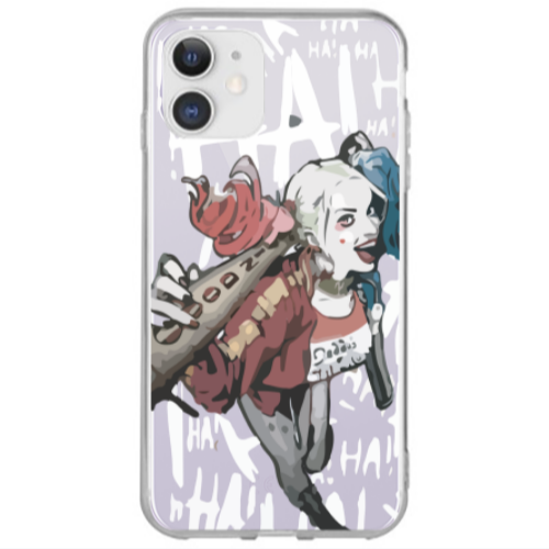Apple iPhone 12 Ha Ha Ha Transparent Silicone TPU Θήκη