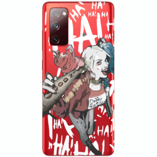 Samsung S20 FE Ha Ha Ha Transparent Silicone TPU Θήκη
