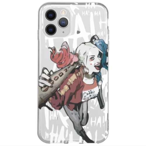 Apple iPhone 13 Pro Ha Ha Ha Transparent Silicone TPU Θήκη