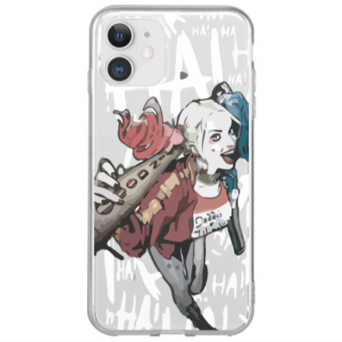 Apple iPhone 12 Mini Ha Ha Ha Transparent Silicone TPU Θήκη