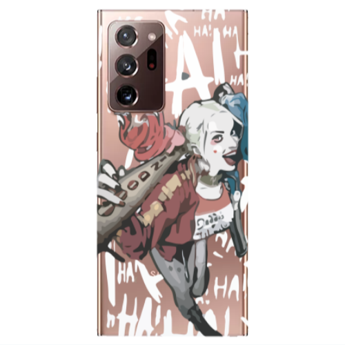 Samsung Note 20 Ultra Ha Ha Ha Transparent Silicone TPU Θήκη