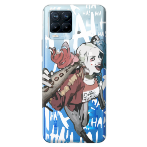 Realme 8 Pro Ha Ha Ha Transparent Silicone TPU Θήκη