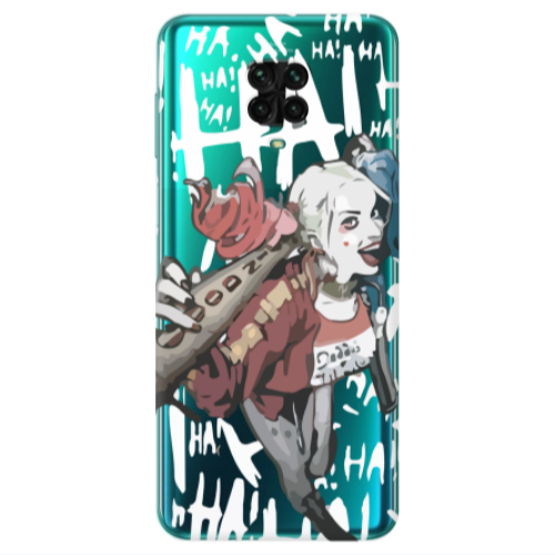 Xiaomi Redmi Note 9S Ha Ha Ha Transparent Silicone TPU Θήκη