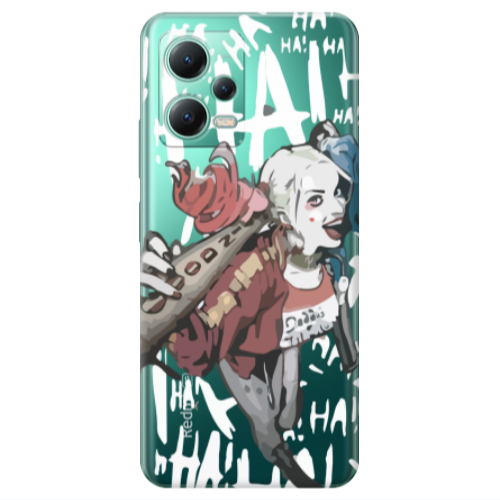 Xiaomi Redmi Note 12 Pro 5G Ha Ha Ha Transparent Silicone TPU Θήκη