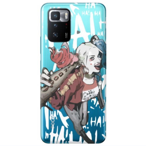Xiaomi Poco X3 GT Ha Ha Ha Transparent Silicone TPU Θήκη