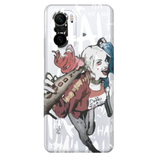 Xiaomi Poco F3 Ha Ha Ha Transparent Silicone TPU Θήκη