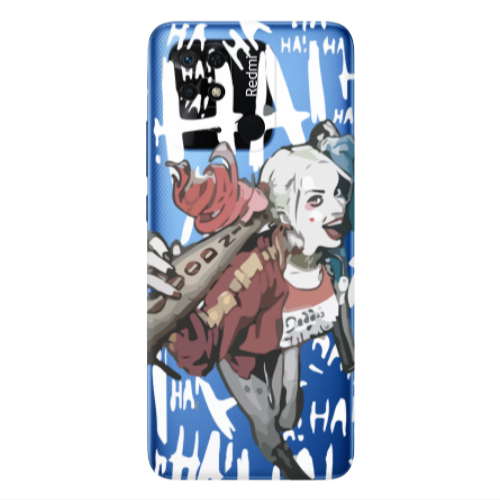 Xiaomi Poco C40 Ha Ha Ha Transparent Silicone TPU Θήκη