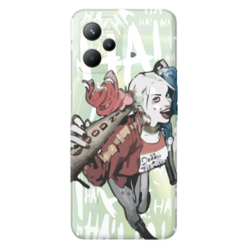 Realme C35 Ha Ha Ha Transparent Silicone TPU Θήκη