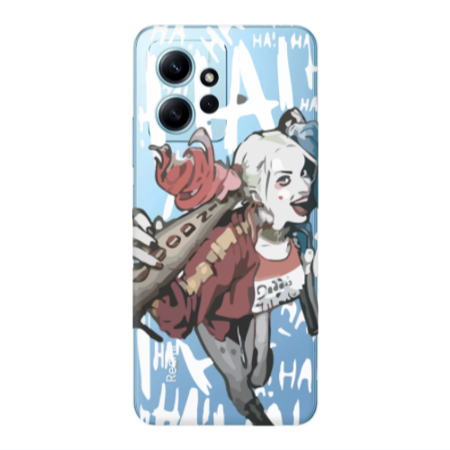 Xiaomi Redmi Note 12 4G Ha Ha Ha Transparent Silicone TPU Θήκη