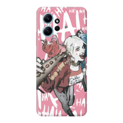 Xiaomi Redmi Note 12 4G Ha Ha Ha Pink Colored Silicone TPU Θήκη