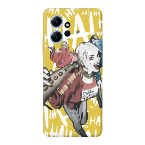 Xiaomi Redmi Note 12 4G Ha Ha Ha Yellow Colored Silicone TPU Θήκη