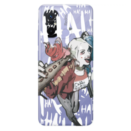Xiaomi Redmi 12C Ha Ha Ha Transparent Silicone TPU Θήκη