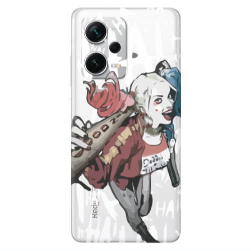 Xiaomi Redmi Note 12 5G Ha Ha Ha Transparent Silicone TPU Θήκη