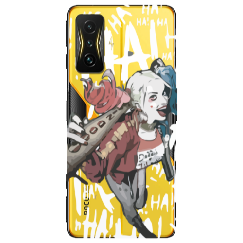 Xiaomi Poco F4 Gt Ha Ha Ha Transparent Silicone TPU Θήκη