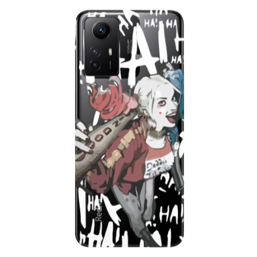 Xiaomi Redmi Note 12s Ha Ha Ha Transparent Silicone TPU Θήκη