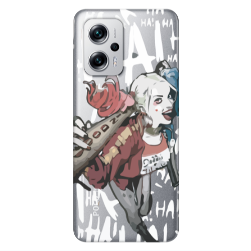 Xiaomi Poco X4 GT Ha Ha Ha Transparent Silicone TPU Θήκη