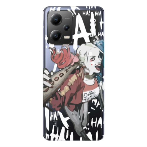Xiaomi Poco X5 Ha Ha Ha Transparent Silicone TPU Θήκη