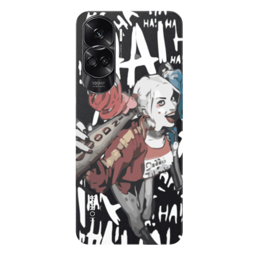 Honor 90 Lite 5G Ha Ha Ha Transparent Silicone TPU Θήκη