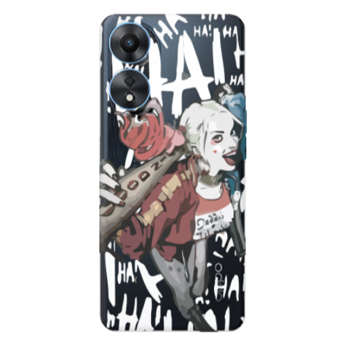 Oppo A 98 Ha Ha Ha Transparent Silicone TPU Θήκη