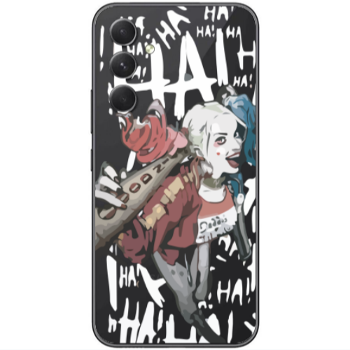 Samsung Galaxy A25 Ha Ha Ha Transparent Silicone TPU Θήκη