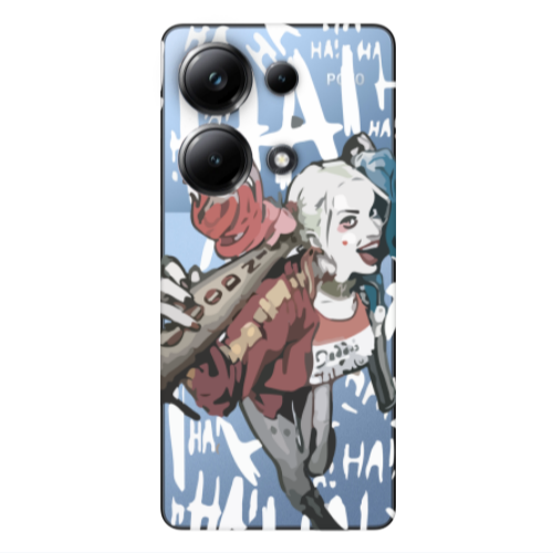 Xiaomi Poco M6 Pro 4G Ha Ha Ha Transparent Silicone TPU Θήκη