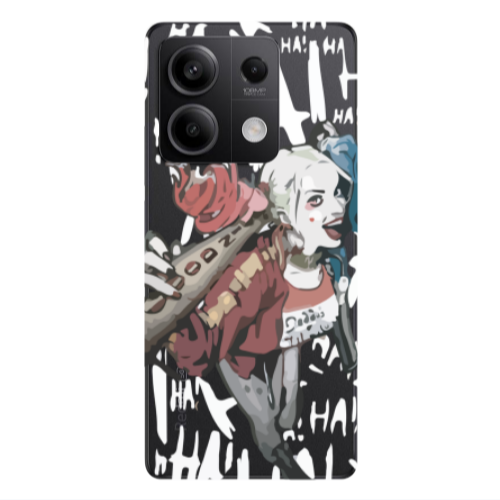 Xiaomi Redmi Note 13Pro 5G Ha Ha Ha Transparent Silicone TPU Θήκη