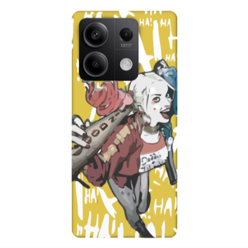 Xiaomi Redmi Note 13Pro 5G Ha Ha Ha Yellow Colored Silicone TPU Θήκη