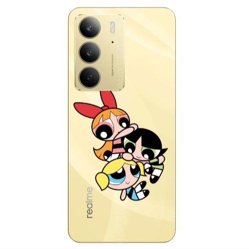Realme C 75 Powerpuff Transparent Silicone TPU Θήκη