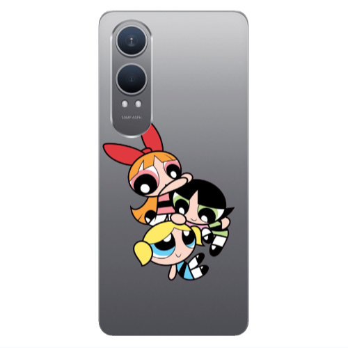 Oneplus Nord Ce 4 lite Powerpuff Transparent Silicone TPU Θήκη