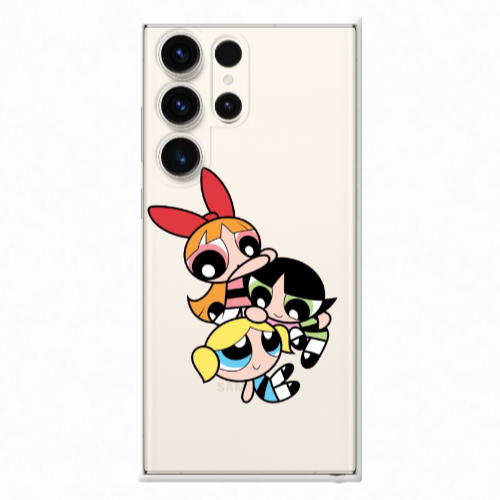 Samsung S25 Ultra Powerpuff Transparent Silicone TPU Θήκη