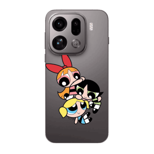 Oppo Find X9 Pro Powerpuff Transparent Silicone TPU Θήκη