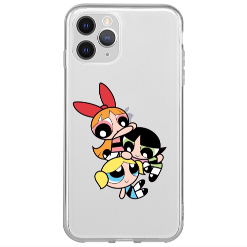 Apple iPhone 13 Pro Max Powerpuff Transparent Silicone TPU Θήκη