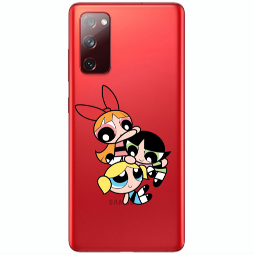 Samsung S20 FE Powerpuff Transparent Silicone TPU Θήκη