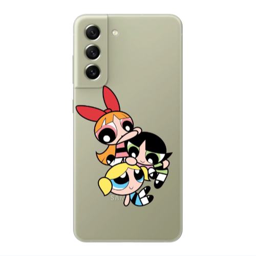 Samsung S22 Plus Powerpuff Transparent Silicone TPU Θήκη