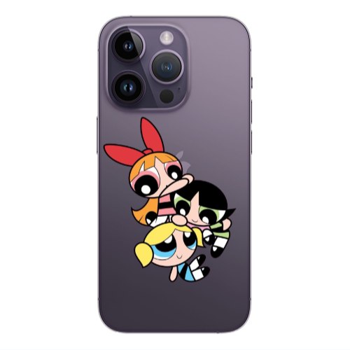 Apple iPhone 14 Pro  Powerpuff Transparent Silicone TPU Θήκη