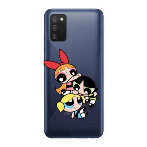 Samsung A03S Powerpuff Transparent Silicone TPU Θήκη
