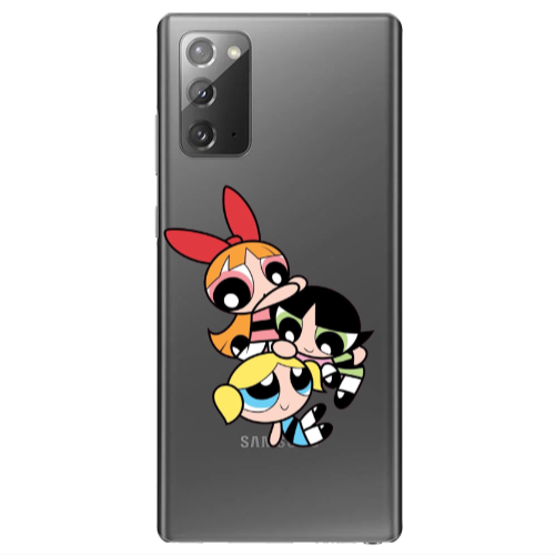 Samsung Note 20 Powerpuff Transparent Silicone TPU Θήκη
